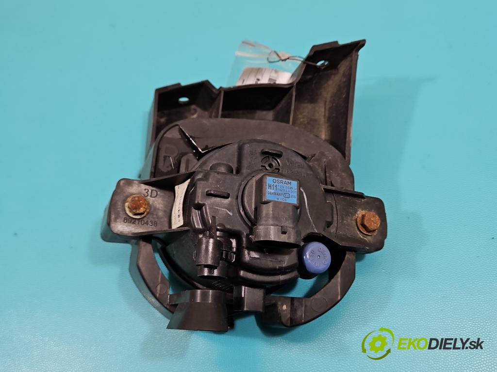 Nissan Qashqai I J10 2006-2013 2.0 dci 150 hp manual 110 kW 1995 cm3 5- Halogen pravý 26150-8992A (Ostatné)