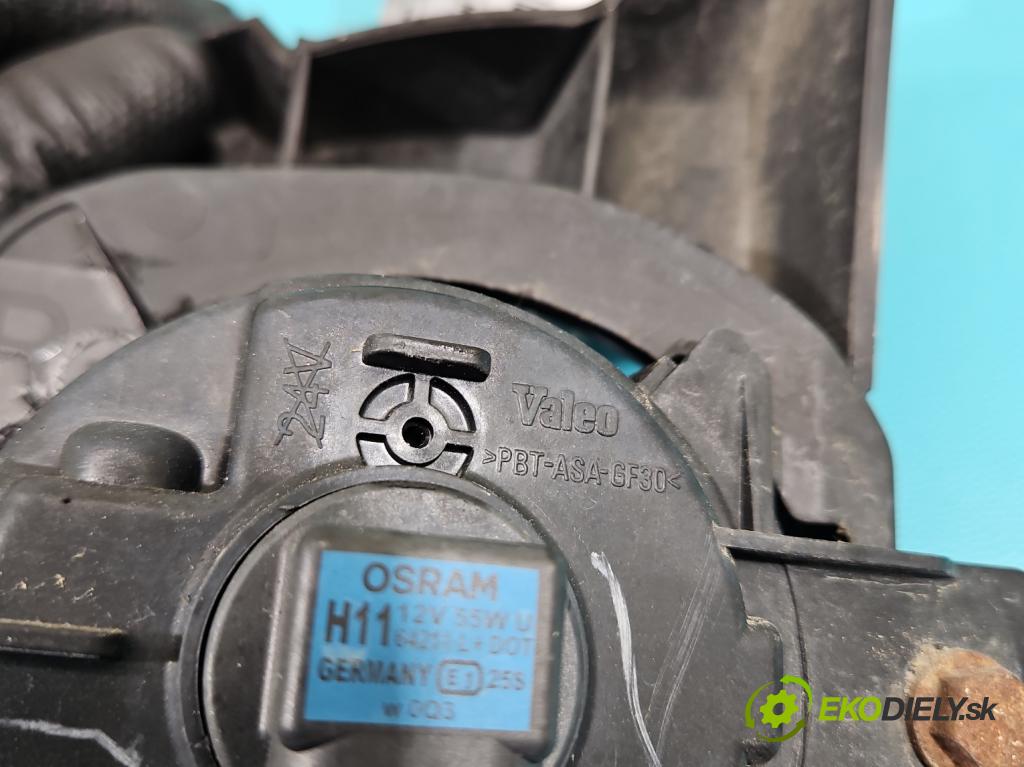 Nissan Qashqai I J10 2006-2013 2.0 dci 150 hp manual 110 kW 1995 cm3 5- Halogen pravý 26150-8992A (Ostatné)