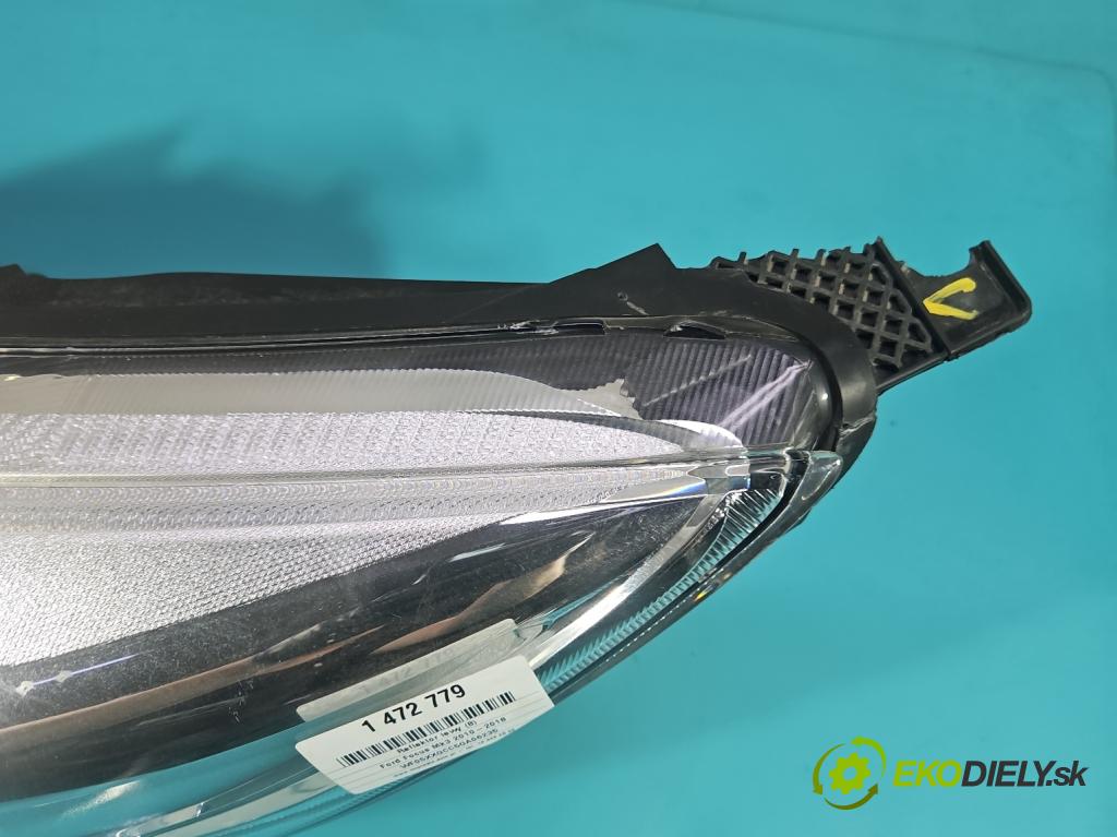 Ford Focus Mk3 2010-2018 1.5 tdci 120 HP manual 88 kW 1499 cm3 5- Reflektor: ľavý F1EB-13D155-AD (Kľučka dverí ostatné)