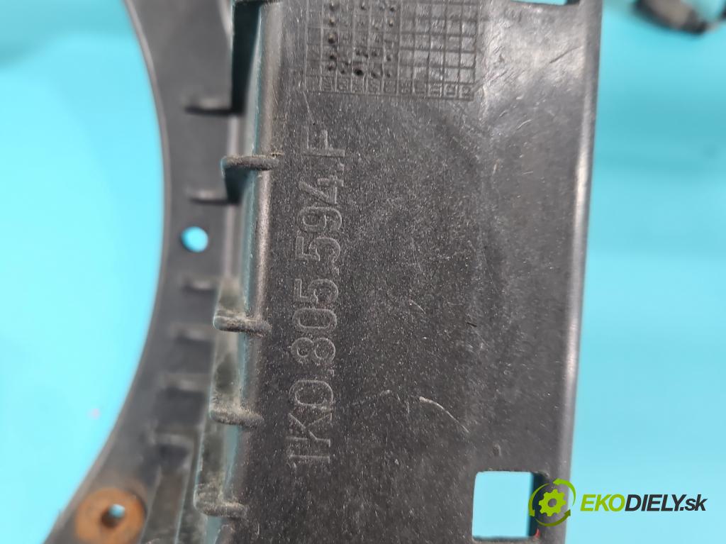 Vw Jetta V 2005-2010 1.9 tdi 105 hp manual 77 kW 1896 cm3 4- stěna přední 1K0805588F (Výztuhy přední)