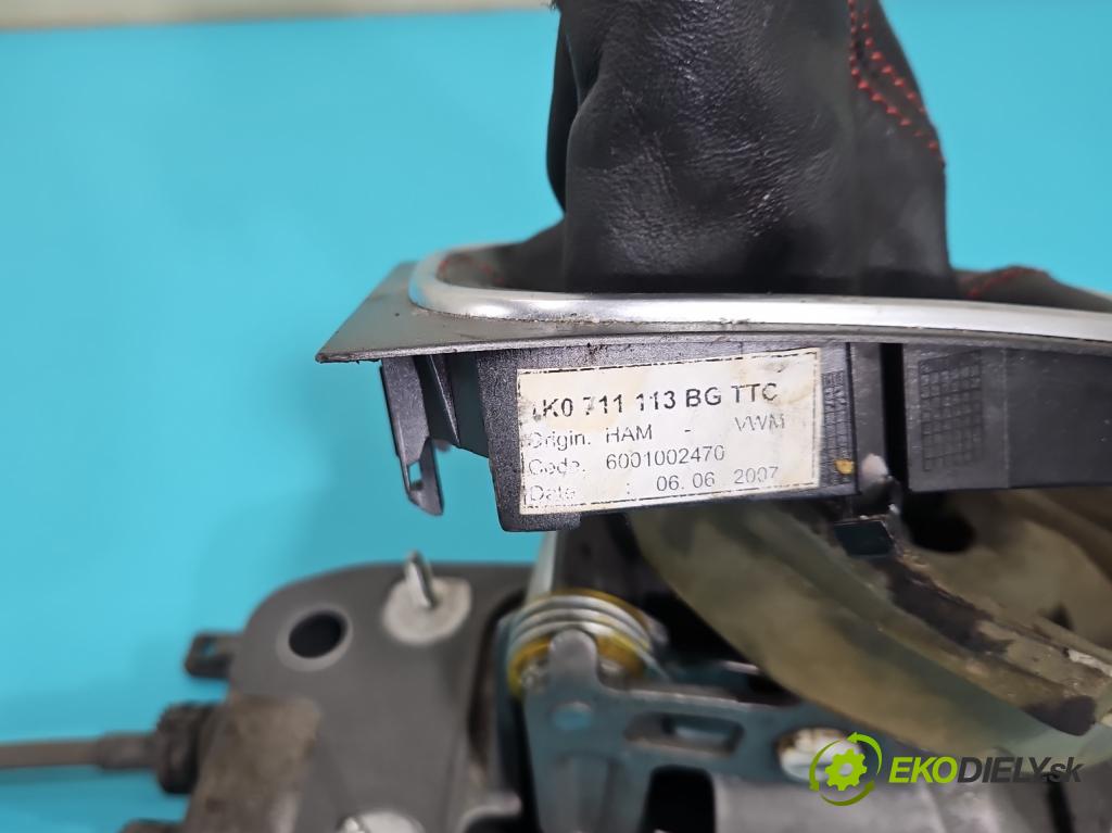Vw Jetta V 2005-2010 1.9 tdi 105 hp manual 77 kW 1896 cm3 4- kulisa změny stupňová 1K0711049BG (Řadicí páka (kulisa) )