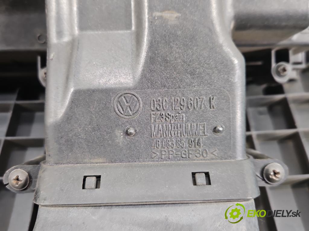 Vw Golf V 2003-2009 1.4 FSI 90 HP manual 66 kW 1390 cm3 5- obal filtra vzduchu 03C129607K (Obal vzduchového filtra)