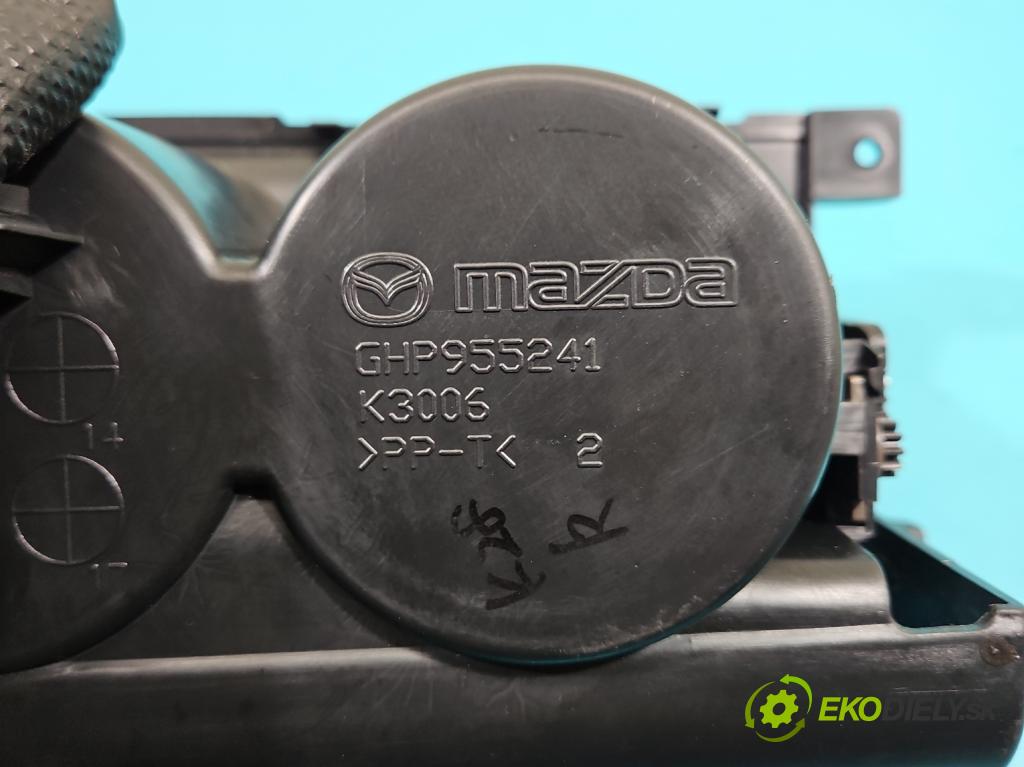 Mazda 6 III GJ 2012-2024 2.2d 150 HP manual 110 kW 2190 cm3 4- Rukojeť: na nápoje: GHP955241 (Držiak (úchyt) na nápoje)