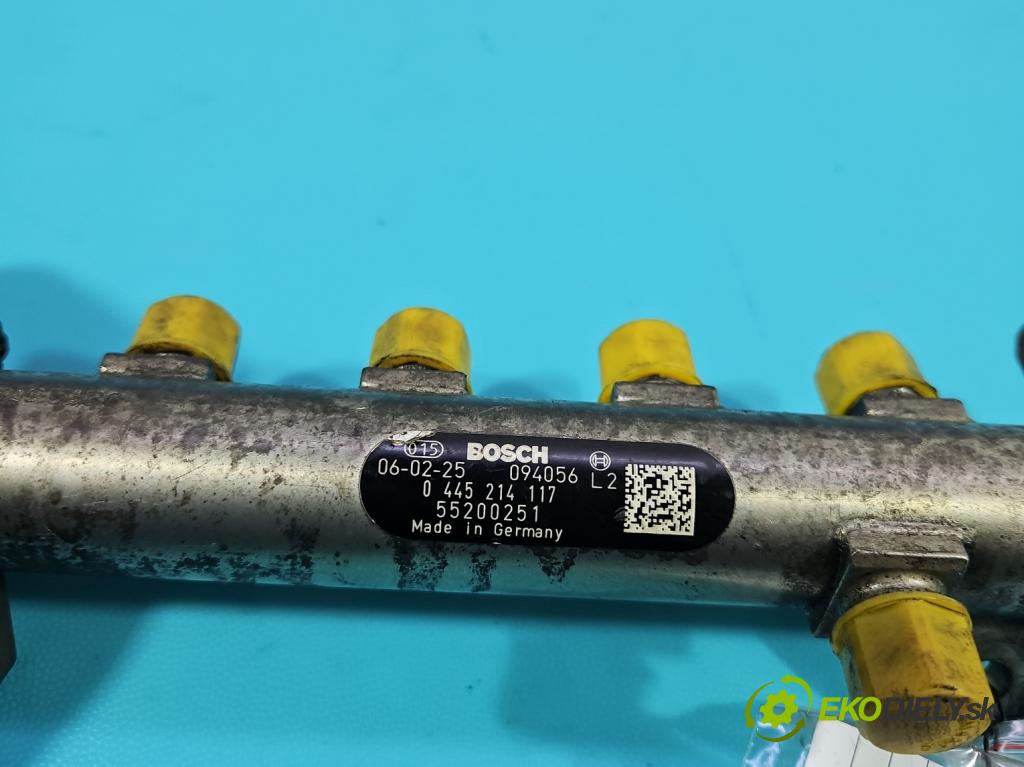 Saab 9-5 1.9 TiD 150 HP manual 110 kW 1910 cm3 5- lišta vstrekovacia 0445214117 (Vstrekovacia lišta)