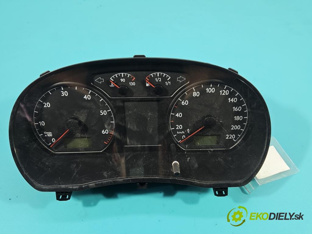 Vw Polo IV 9N 2001-2009 1.2 12V 64 hp manual 47 kW 1198 cm3 5- Přístrojová deska 6Q0920800P (Přístrojové desky, displeje)
