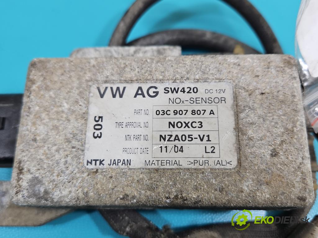 Vw Golf V 2003-2009 1.4 FSI 90 HP manual 66 kW 1390 cm3 5- Sonda lambda 03C907807A (Lambda sonda)