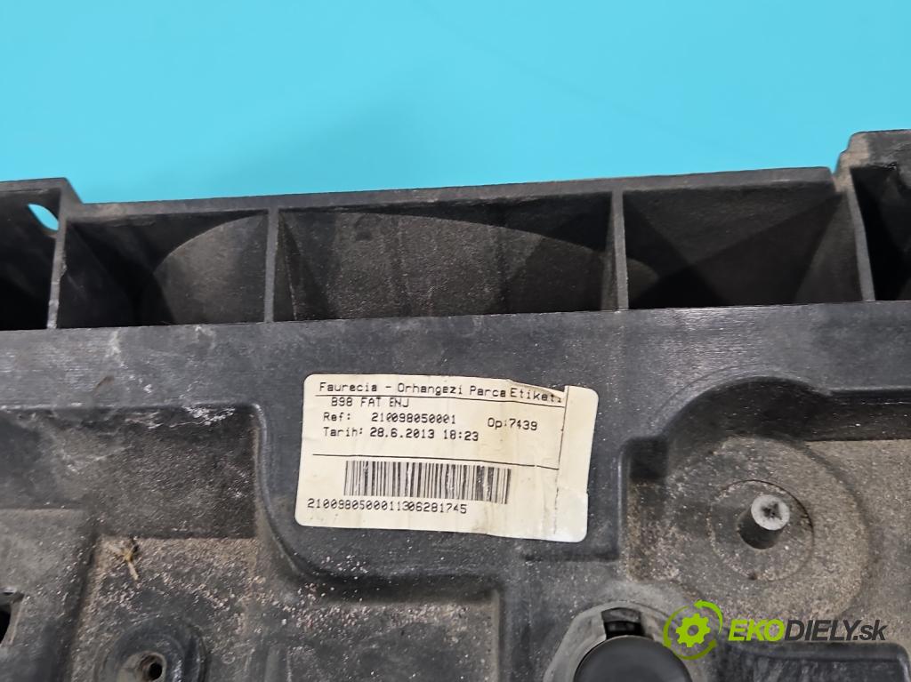 Renault Clio IV 2012-2020 0.9 Tce 90 hp manual 66 kW 898 cm3 5- stěna přední 625003860R (Výztuhy přední)