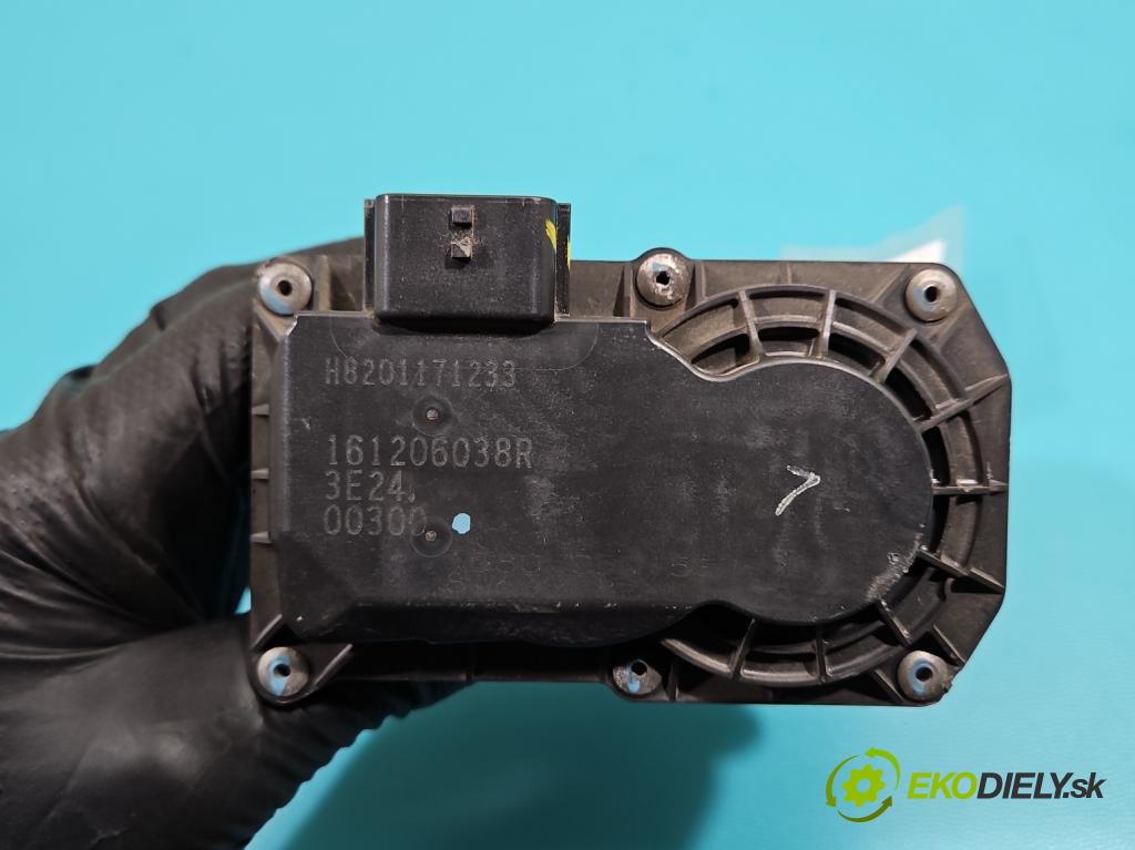 Renault Clio IV 2012-2020 0.9 Tce 90 HP manual 66 kW 898 cm3 5- klapka 161206038R (Škrtiaca klapka)