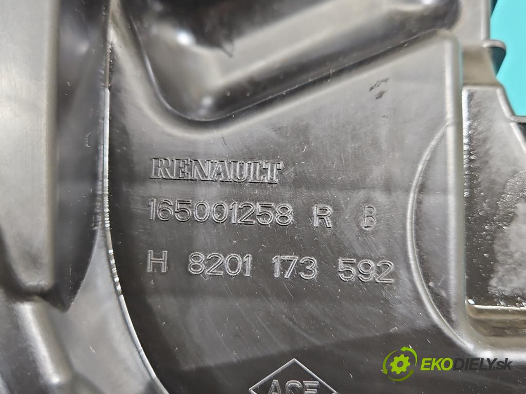 Renault Clio IV 2012-2020 0.9 Tce 90 HP manual 66 kW 898 cm3 5- obal filtra vzduchu 165001258R (Obal vzduchového filtra)