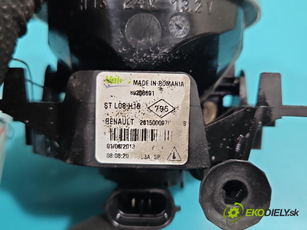 Renault Clio IV 2012-2020 0.9 Tce 90 hp manual 66 kW 898 cm3 5- Halogen pravý 261500097R (Klika dveří ostatní)