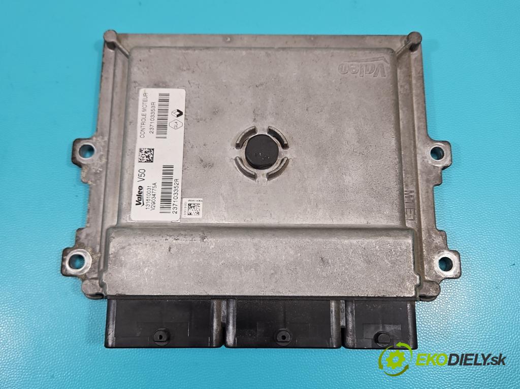 Renault Clio IV 2012-2020 0.9 Tce 90 HP manual 66 kW 898 cm3 5- riadiaca jednotka motora 237103352R