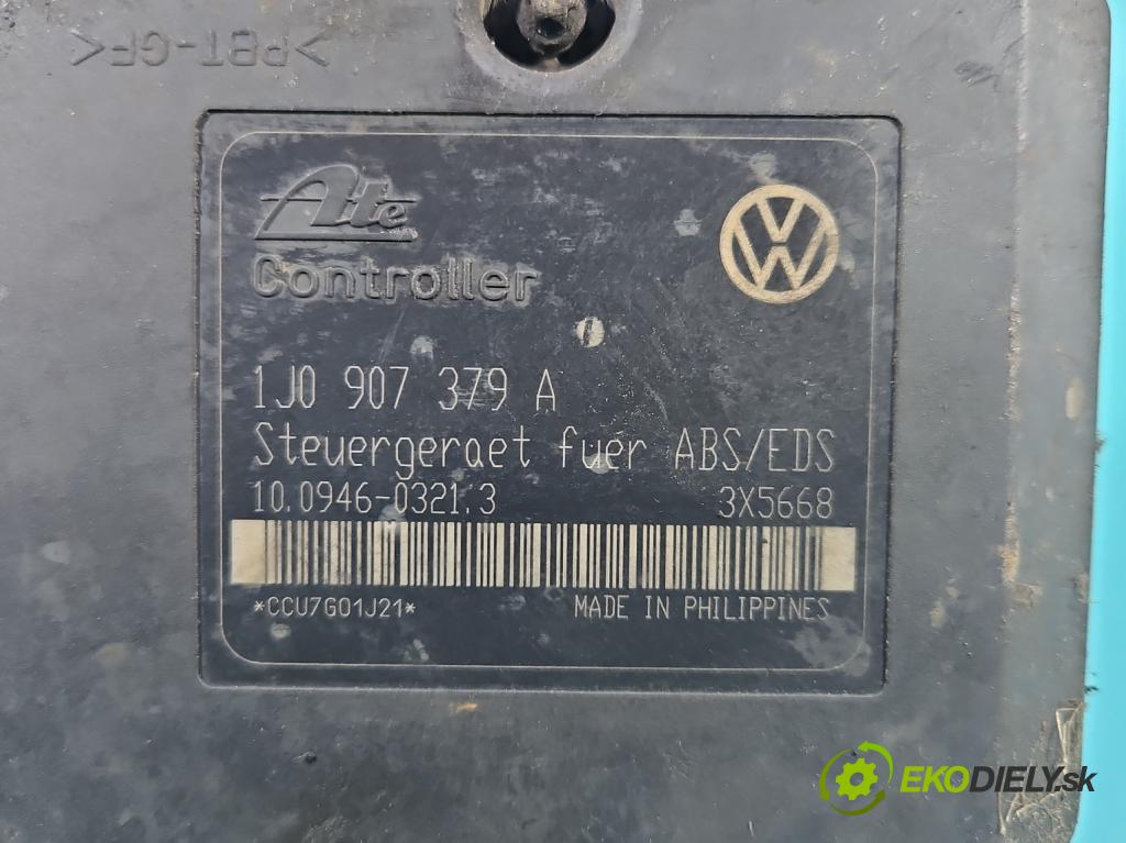Audi A3 8L 1996-2003 1.8 20V 125 HP manual 92 kW 1781 cm3 3- čerpadlo abs 1J0614217A (Pumpa ABS)