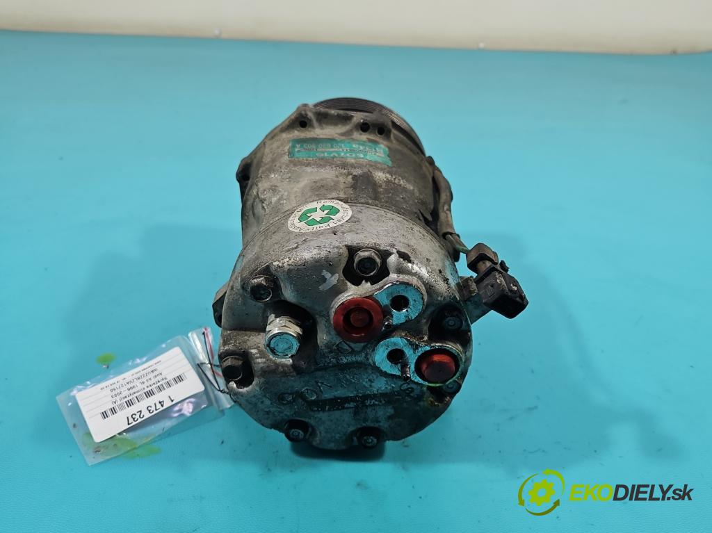 Audi A3 8L 1996-2003 1.8 20V 125 HP manual 92 kW 1781 cm3 3- Kompresor: klimatizácie 1J0820803A (Kompresor klimatizácie)