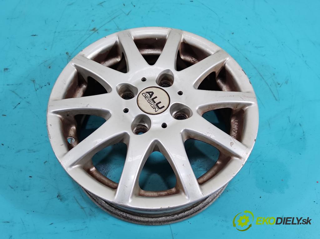 Daewoo Tico 0.8 plyn: 41 hp manual 30 kW 796 cm3 5- Felga hliník: 14" komplet KBA46903