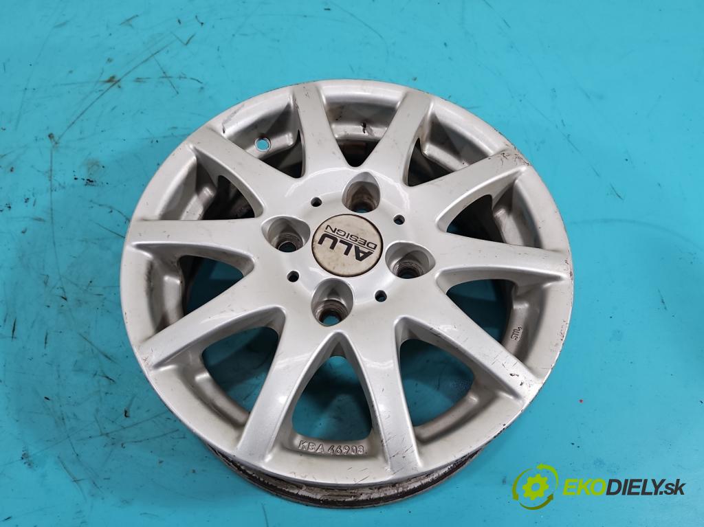 Daewoo Tico 0.8 plyn: 41 hp manual 30 kW 796 cm3 5- Felga hliník: 14" komplet KBA46903