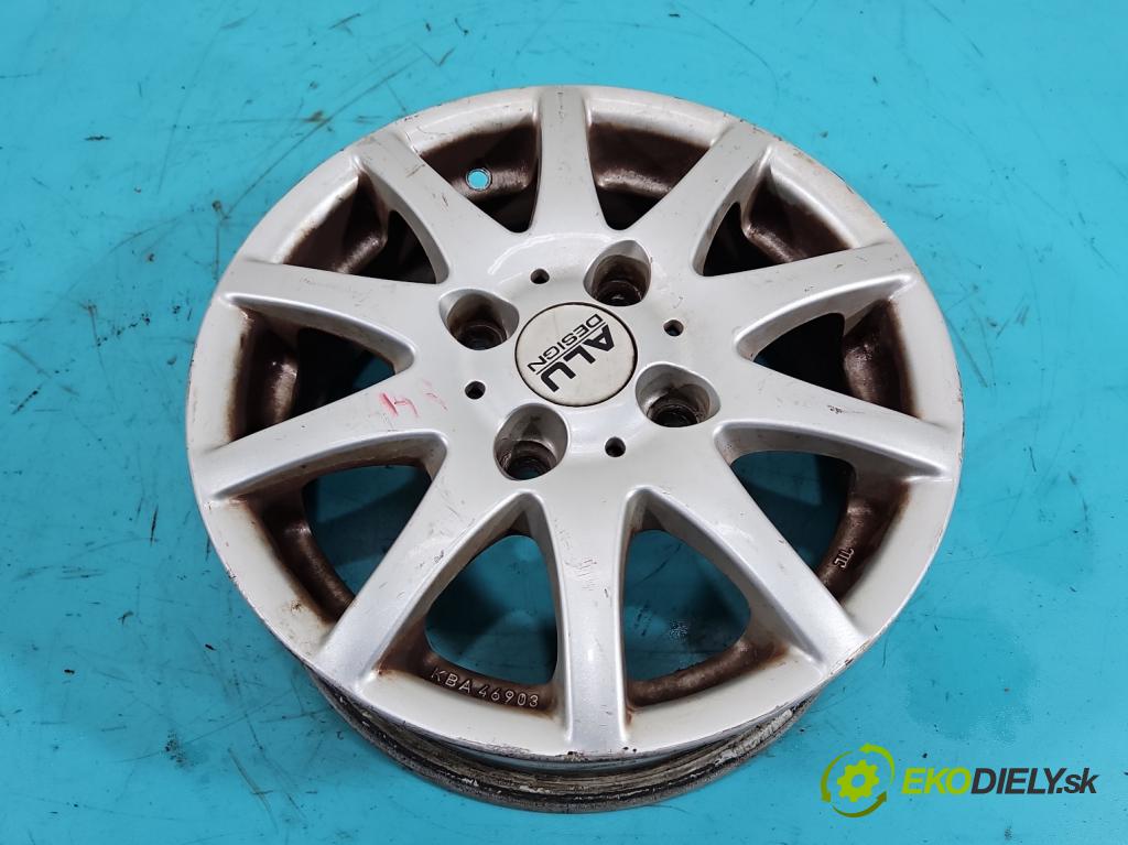 Daewoo Tico 0.8 plyn: 41 hp manual 30 kW 796 cm3 5- Felga hliník: 14" komplet KBA46903