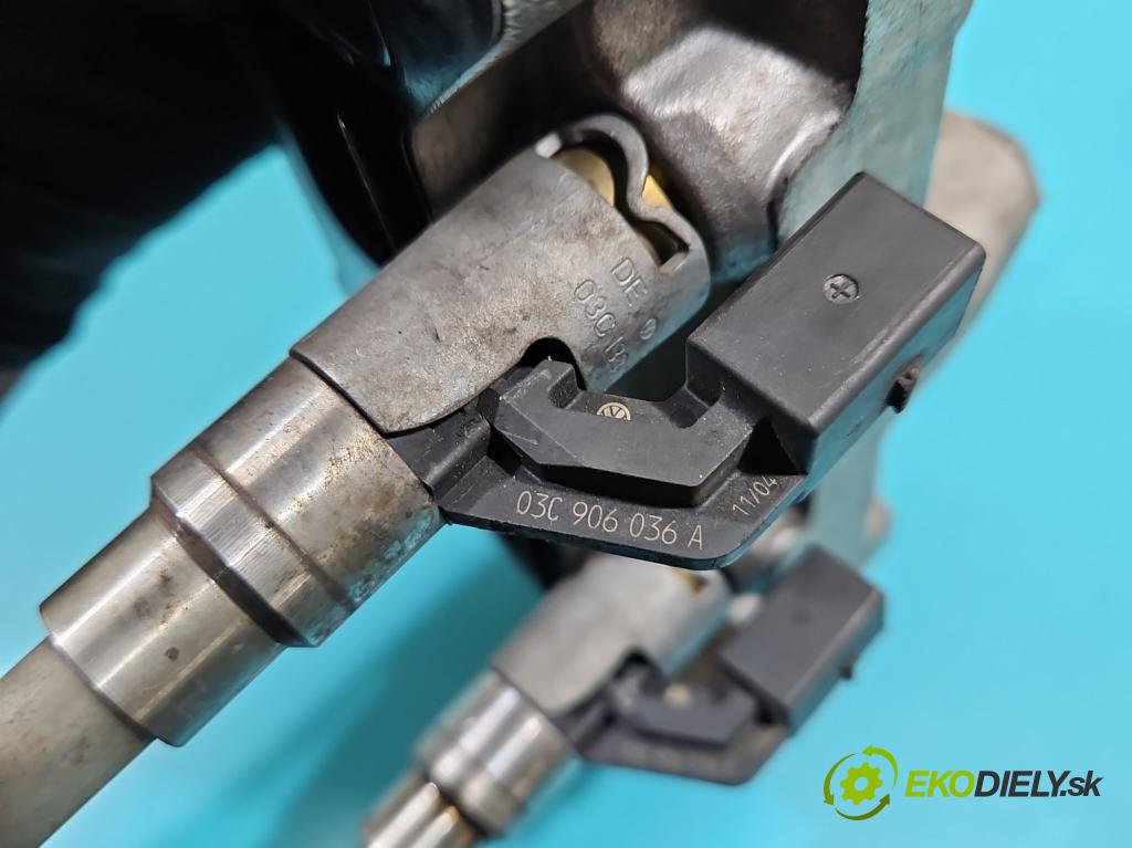 Vw Golf V 2003-2009 1.4 FSI 90 HP manual 66 kW 1390 cm3 5- vstrek 03C907386B (Vstrekovač paliva)