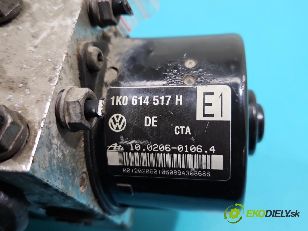 Vw Golf V 2003-2009 1.4 FSI 90 HP manual 66 kW 1390 cm3 5- čerpadlo abs 1K0614517H (Pumpa ABS)