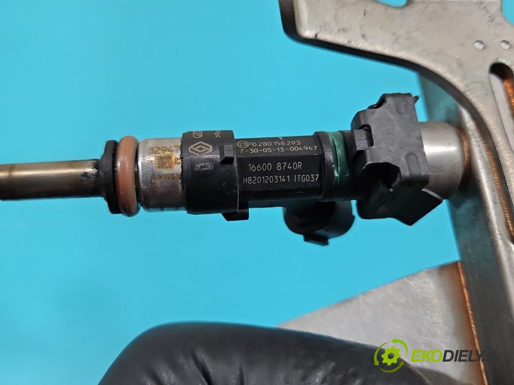 Renault Clio IV 2012-2020 0.9 Tce 90 HP manual 66 kW 898 cm3 5- vstrek 0280158293 (Vstrekovač paliva)