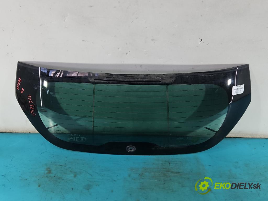 Renault Clio IV 2012-2020 0.9 Tce 90 HP manual 66 kW 898 cm3 5- sklo zadná  (Sklo zadné)