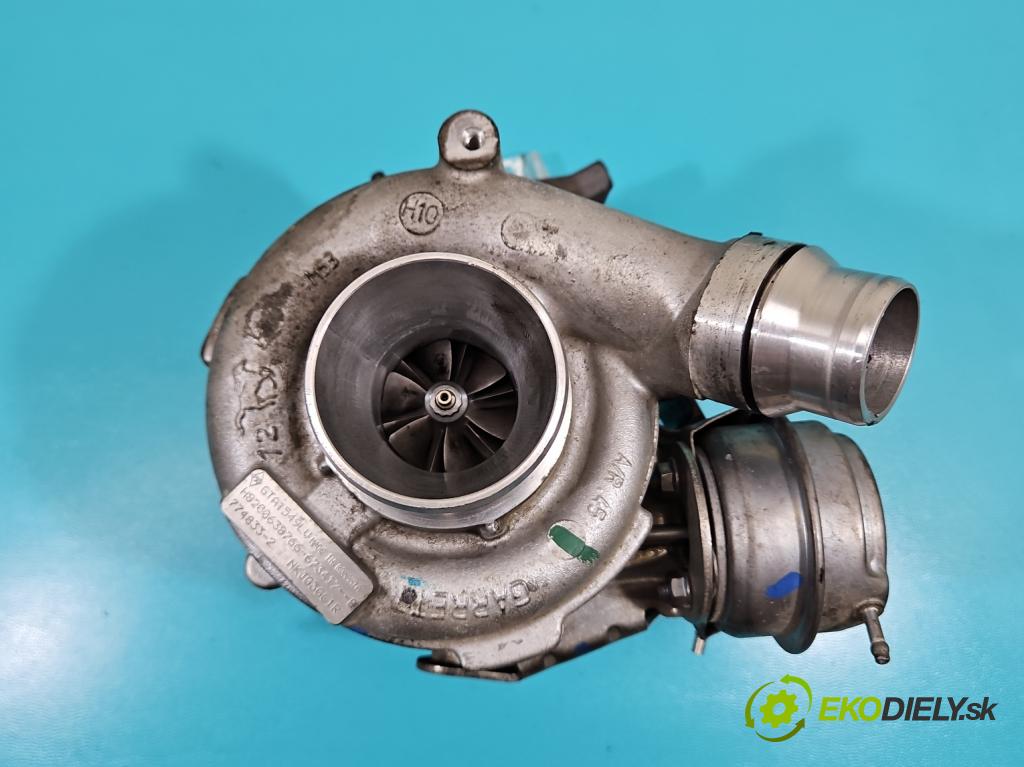 Nissan Qashqai I J10 2006-2013 2.0 dci 150 hp manual 110 kW 1995 cm3 5- Turbodmychadlo 774833-2 (Turbodúchadla (kompletní))