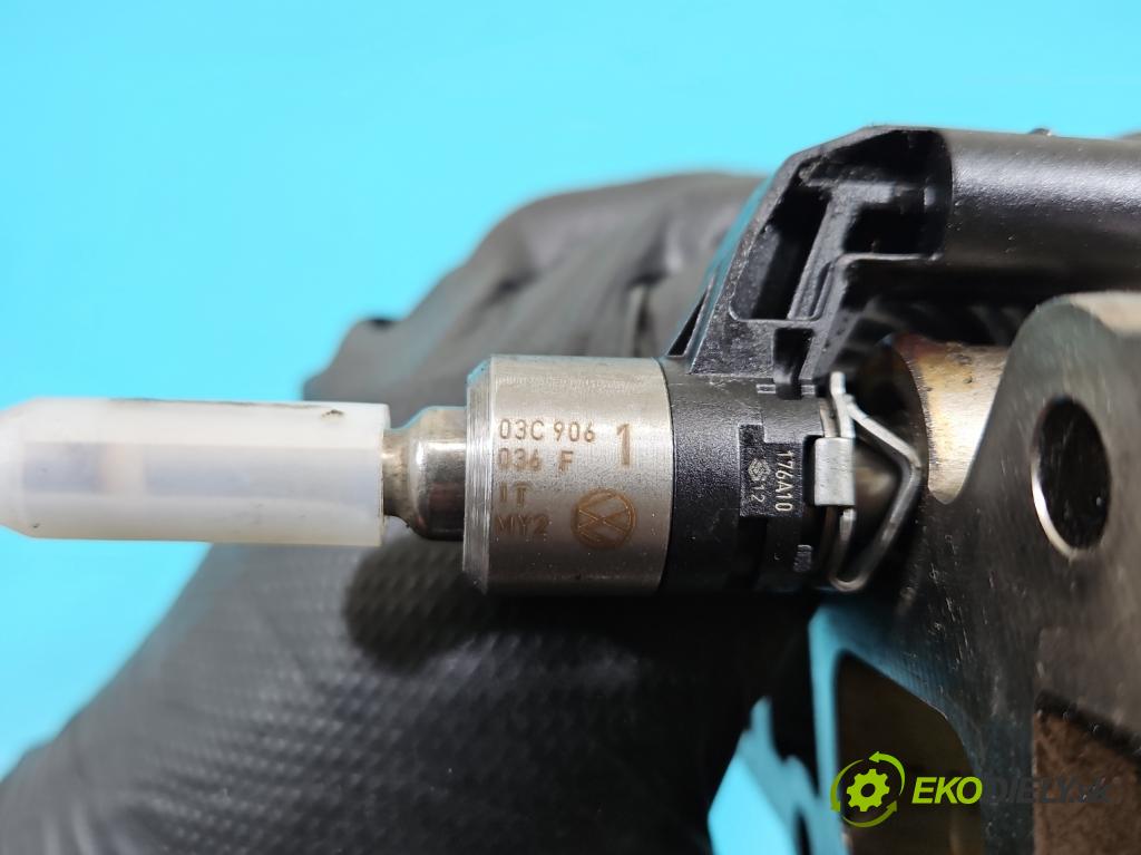 Vw Tiguan I 2007-2016 1.4 TSI 150 HP manual 110 kW 1390 cm3 5- vstrek 03C906036F (Vstrekovač paliva)