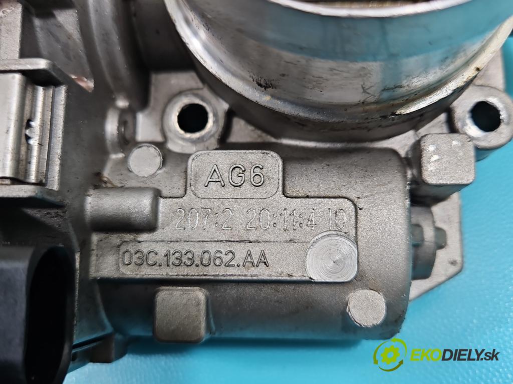 Vw Tiguan I 2007-2016 1.4 TSI 150 HP manual 110 kW 1390 cm3 5- klapka 03C133062AA (Škrtiaca klapka)