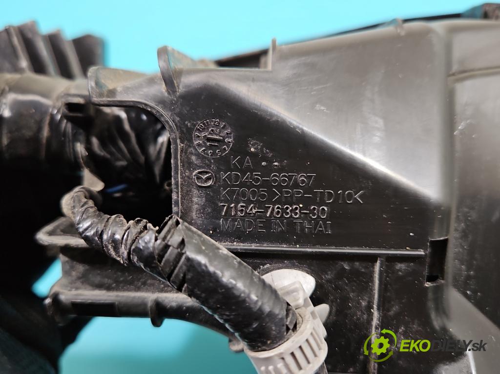 Mazda 6 III GJ 2012-2024 2.2d 150 hp manual 110 kW 2190 cm3 4- skříňka pojistková KD47-66767 (Pojistkové skříňky)