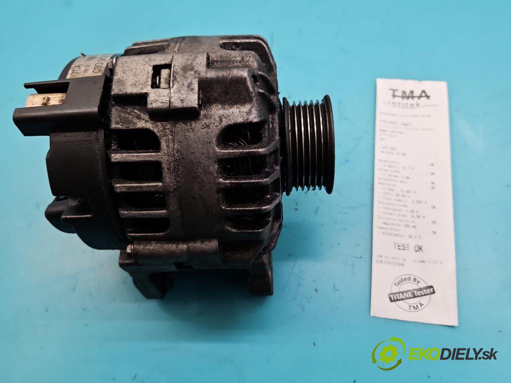 Vw Polo IV 9N 2001-2009 1.2 12V 64 HP manual 47 kW 1198 cm3 5- Alternator 03D903025D (Alternátor)