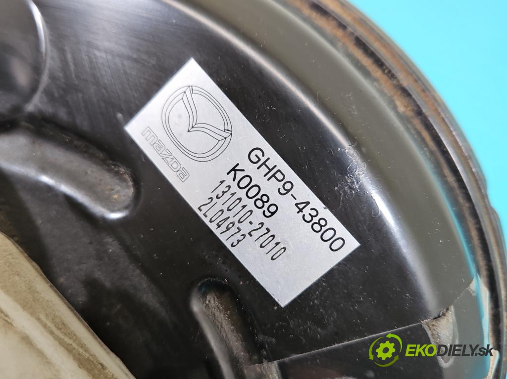 Mazda 6 III GJ 2012-2024 2.2d 150 HP manual 110 kW 2190 cm3 4- servo brzdové GHP9-43800