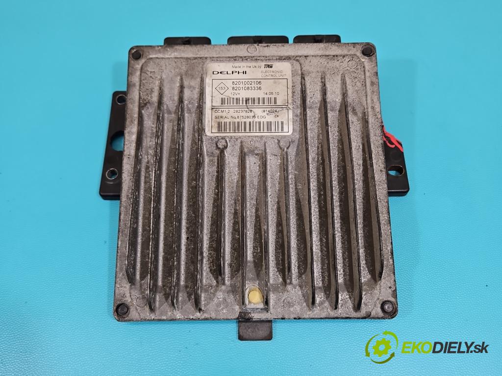 Dacia Logan I 2005-2014 1.5 dci 86 HP manual 63 kW 1461 cm3 5- riadiaca jednotka motora 8201002106
