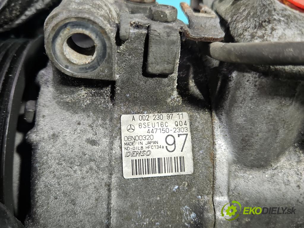 Mercedes CLS II C218 2010-2018 4.7 V8 (278922) 408KM automatic 300 kW 4663 cm3 4- Kompresor: klimatizácie A0022309711 (Kompresor klimatizácie)