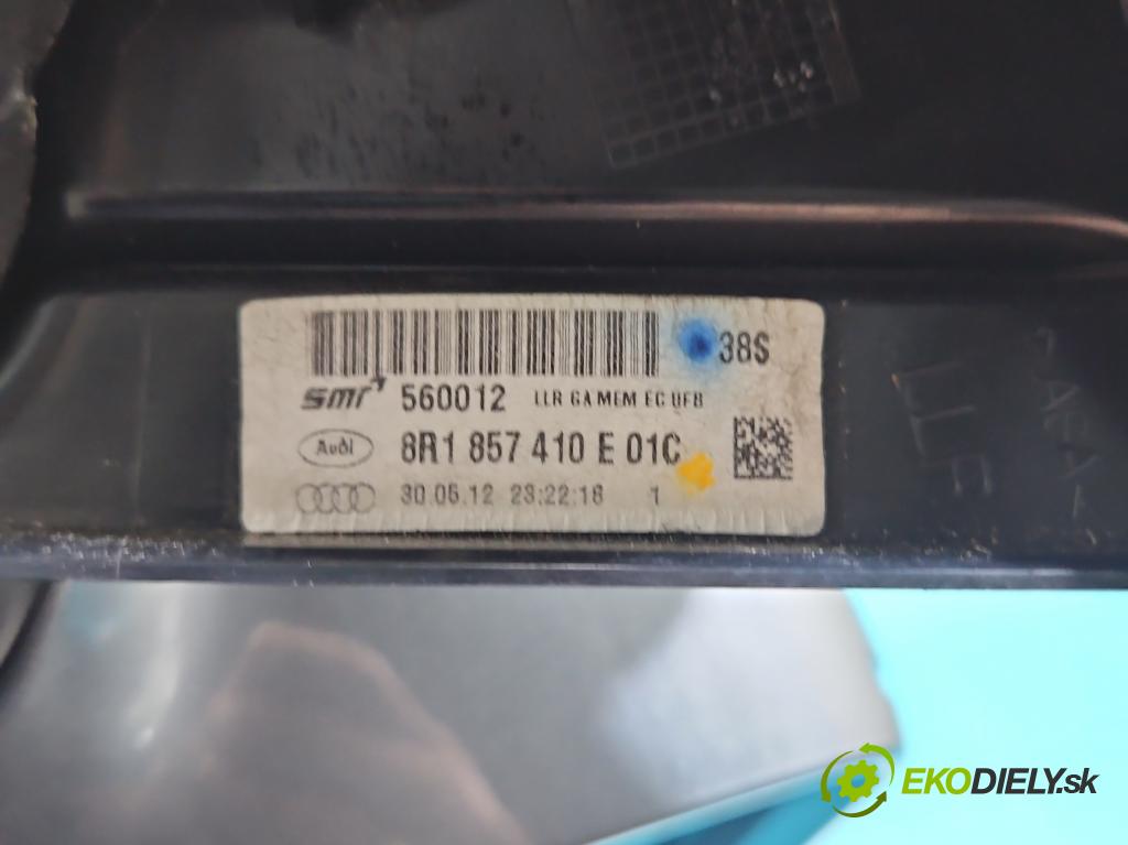 Audi Q5 2008-2016 2.0 TFSI 252KM automatic 185 kW 1984 cm3 5- zpětné zrcátko pravé 8R1857410E (Klika dveří ostatní)