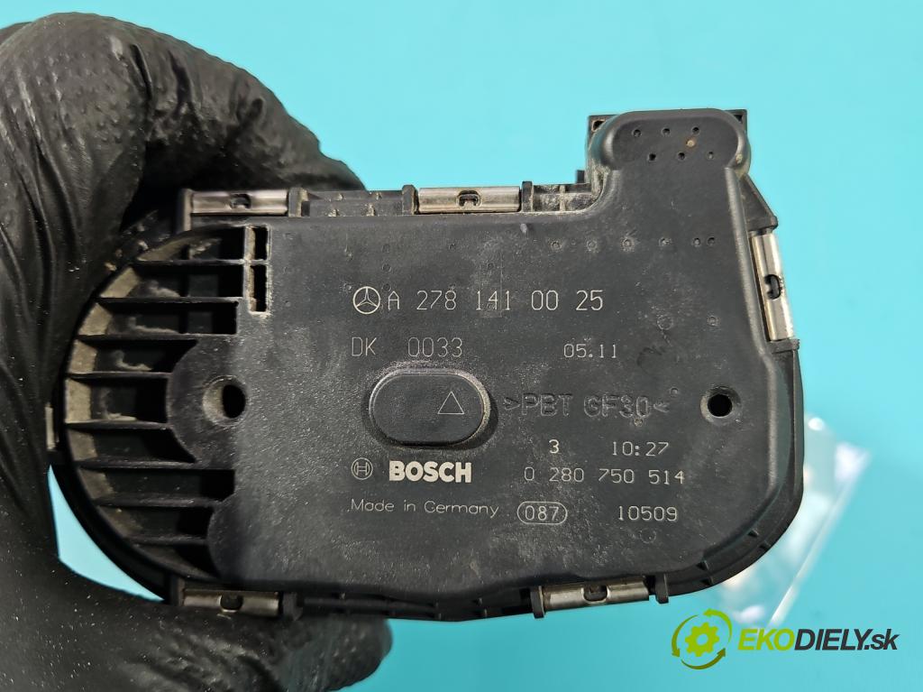 Mercedes CLS II C218 2010-2018 4.7 V8 (278922) 408KM automatic 300 kW 4663 cm3 4- klapka A2781410025 (Škrtiaca klapka)