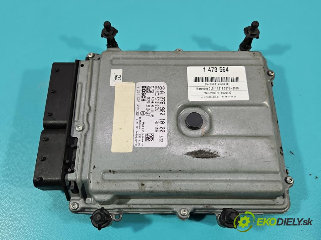 Mercedes CLS II C218 2010-2018 4.7 V8 (278922) 408KM automatic 300 kW 4663 cm3 4- riadiaca jednotka motora 0261S06498