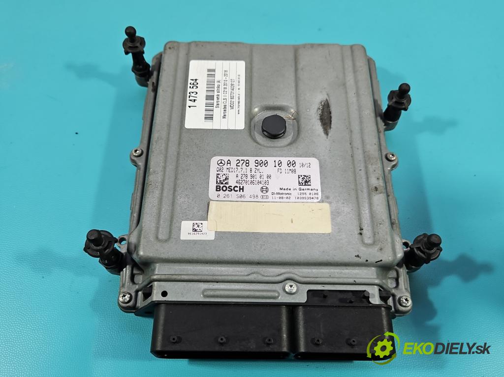 Mercedes CLS II C218 2010-2018 4.7 V8 (278922) 408KM automatic 300 kW 4663 cm3 4- riadiaca jednotka motora 0261S06498