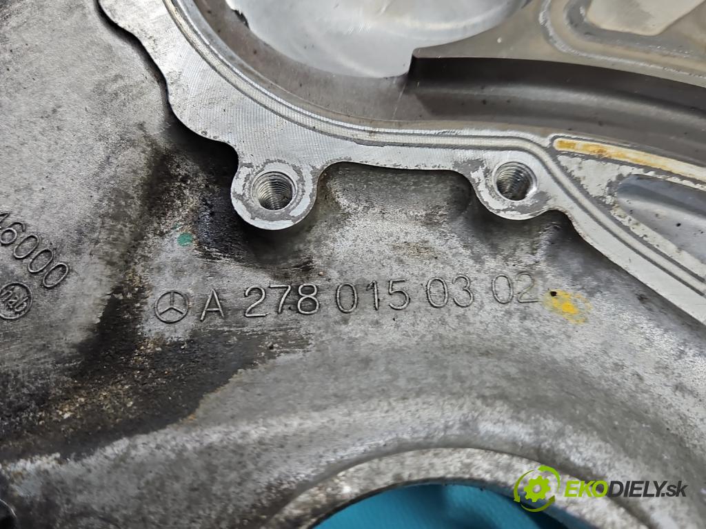 Mercedes CLS II C218 2010-2018 4.7 V8 (278922) 408KM automatic 300 kW 4663 cm3 4- obal načasovanie A2780150302 (Kryt motora)