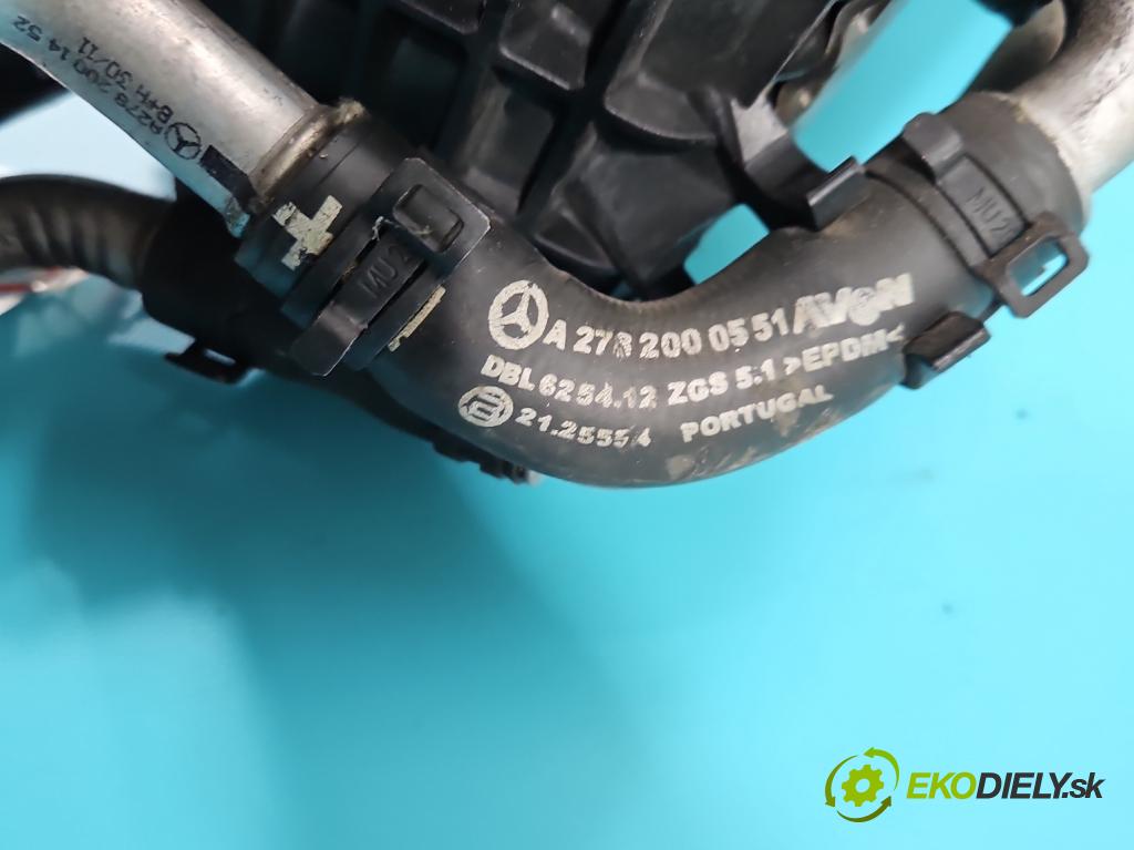 Mercedes CLS II C218 2010-2018 4.7 V8 (278922) 408KM automatic 300 kW 4663 cm3 4- Intercooler A2780900314 (Intercooler (chladič nasávaného vzduchu))