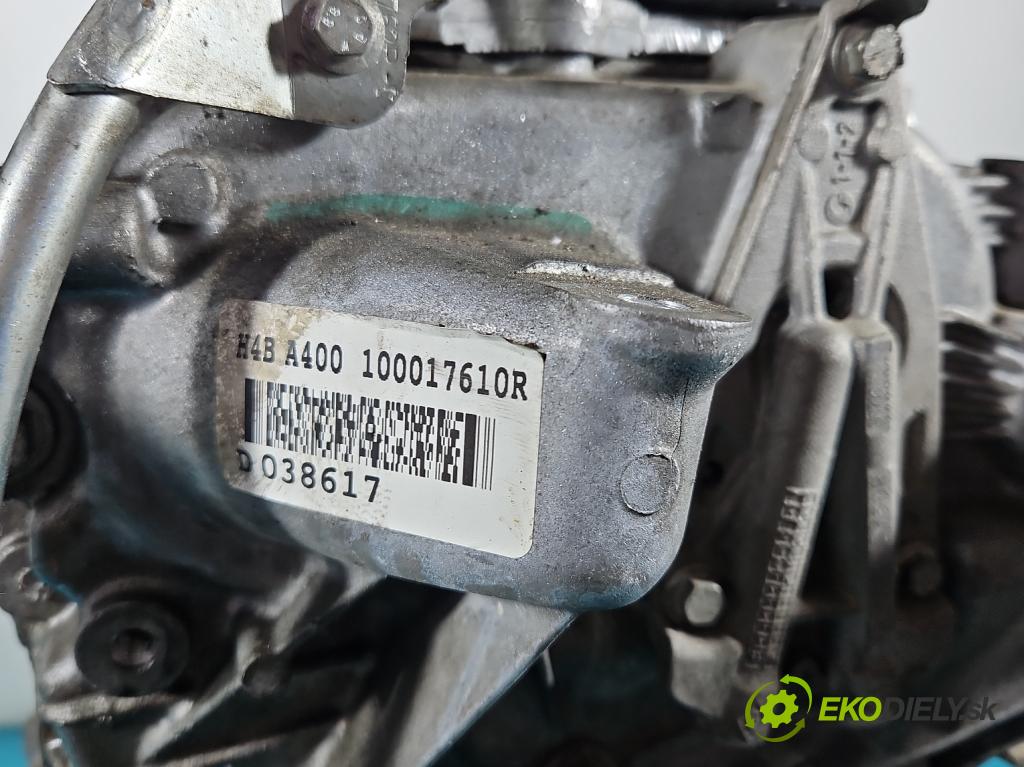 Renault Captur I 2013-2019 0.9 Tce 90 HP manual 66 kW 898 cm3 5- motor benzín: H4BA400