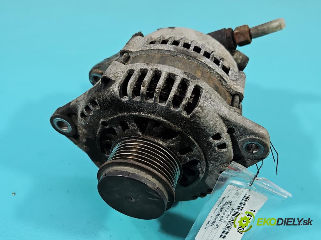 Opel Astra III 2004-2014 1.7 cdti 101 HP manual 74 kW 1686 cm3 5- Alternator  (Alternátor)