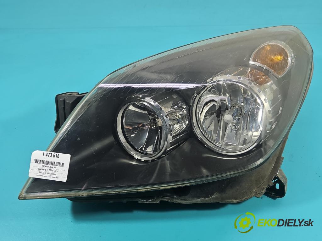 Opel Astra III 2004-2014 1.7 cdti 101 hp manual 74 kW 1686 cm3 5- světlo levý  (Klika dveří ostatní)