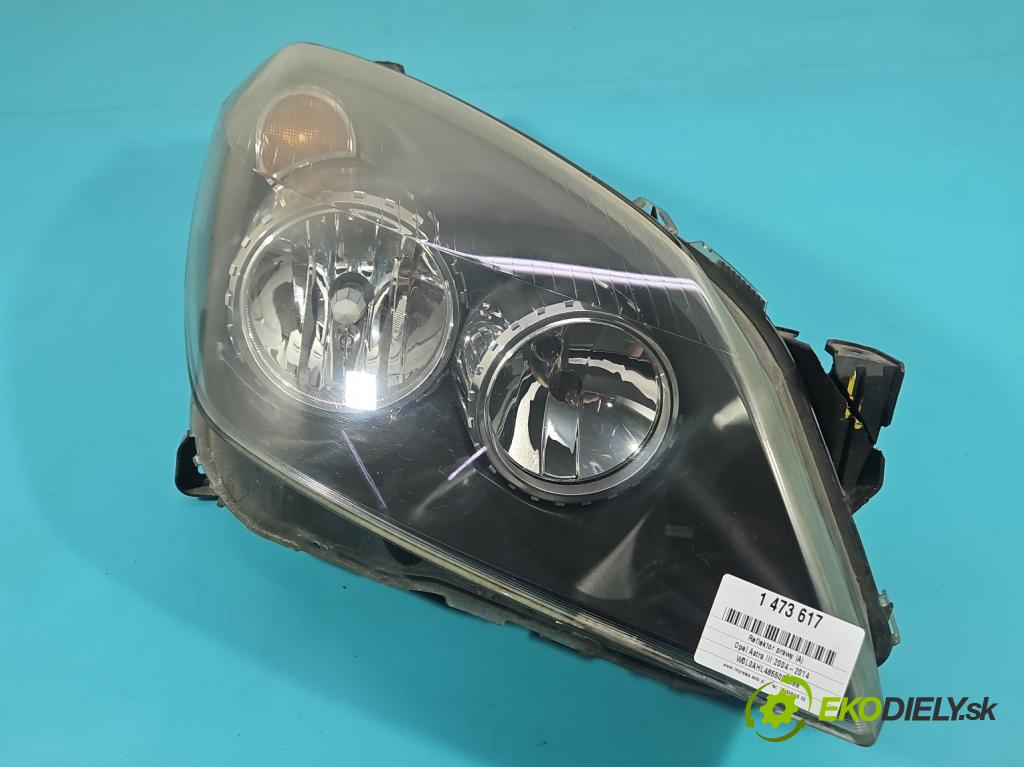 Opel Astra III 2004-2014 1.7 cdti 101 HP manual 74 kW 1686 cm3 5- Reflektor: pravý  (Svetlo predné pravé)