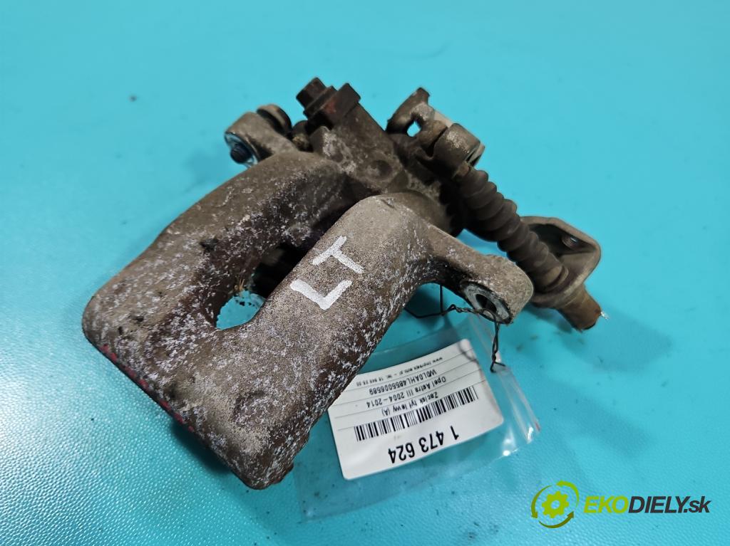 Opel Astra III 2004-2014 1.7 cdti 101 HP manual 74 kW 1686 cm3 5- brzdič zadné ľavý  (Kľučka dverí ostatné)