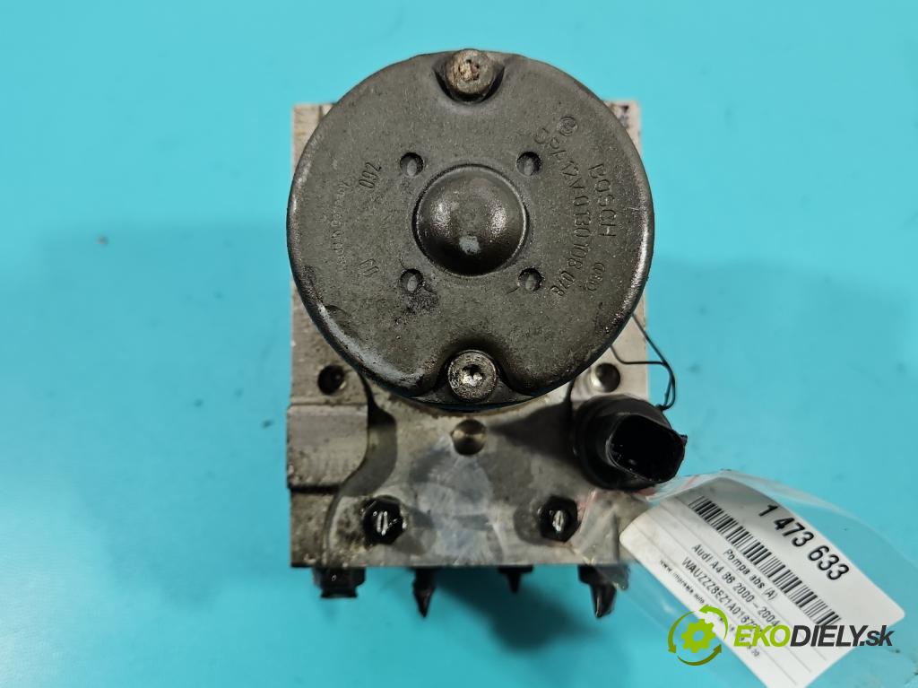 Audi A4 B6 2000-2004 2.0 20V 131 HP manual 96 kW 1984 cm3 4- čerpadlo abs 0265950011 (Pumpa ABS)