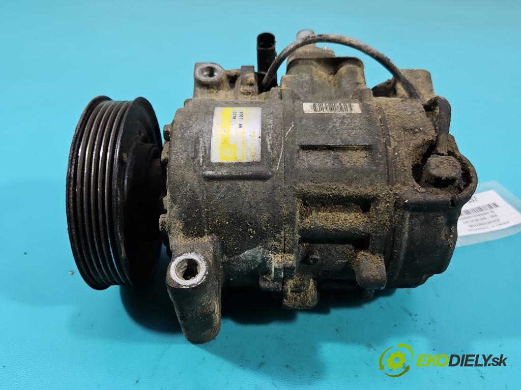 Audi A4 B6 2000-2004 2.0 20V 131 HP manual 96 kW 1984 cm3 4- Kompresor: klimatizácie 447220-8410 (Kompresor klimatizácie)