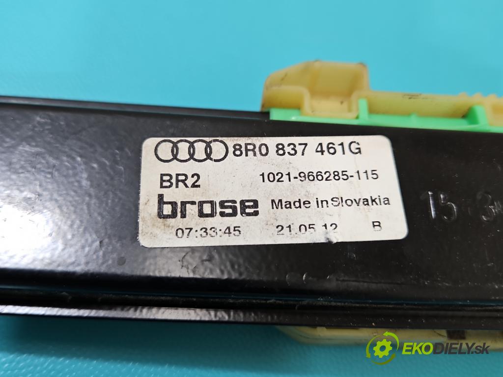 Audi Q5 2008-2016 2.0 TFSI 252KM automatic 185 kW 1984 cm3 5- mechanismus stahování přední levý 8R0837461G