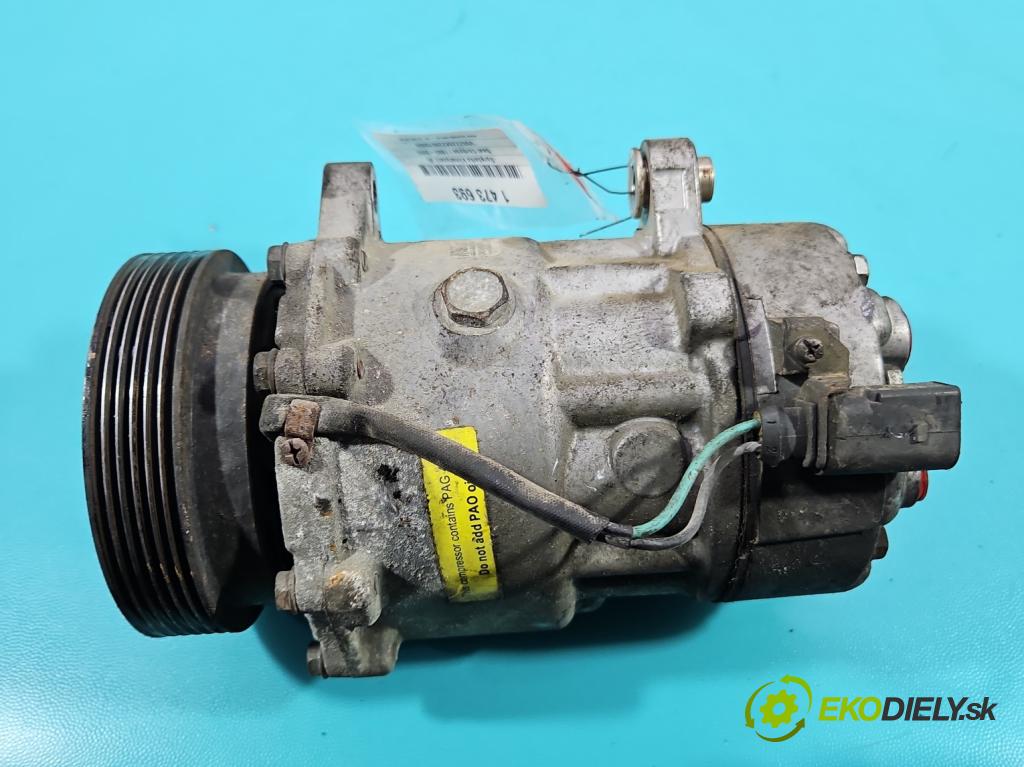 Seat Cordoba I 1993-2002 1.9 tdi 90 HP manual 66 kW 1896 cm3 4- Kompresor: klimatizácie  (Kompresor klimatizácie)