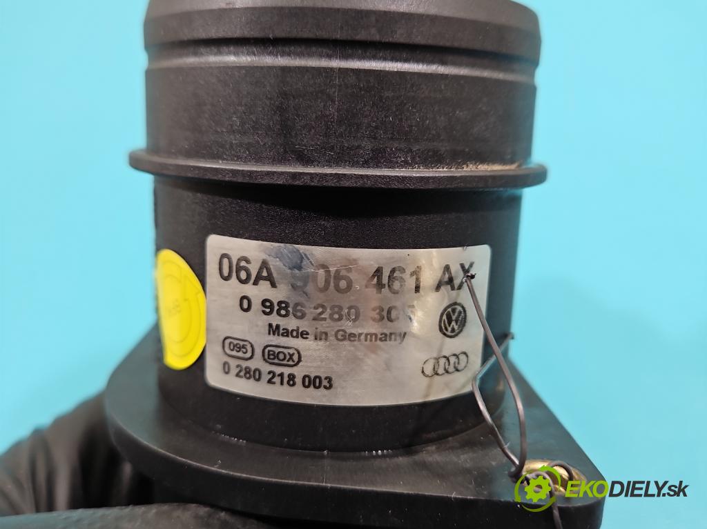 Vw Bora 2.0 8V 116 HP manual 85 kW 1984 cm3 5- průtokoměr: 0280218002 (Váha vzduchu)