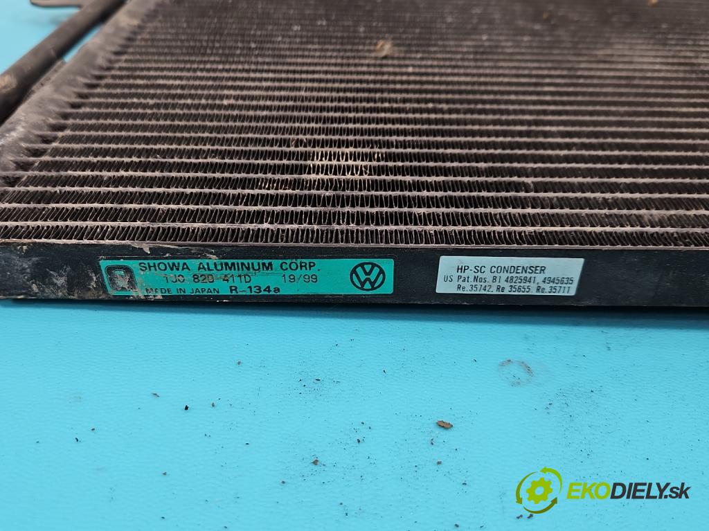 Vw Bora 2.0 8V 116 HP manual 85 kW 1984 cm3 5- chladič klimatizácie 1J0820411D (Chladič klimatizácie)