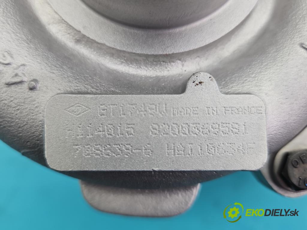 Nissan Primera P12 2001-2007 1.9 dci 120 HP manual 88 kW 1870 cm3 5- turbodúchadlo, turbo repasovaná 708639-6